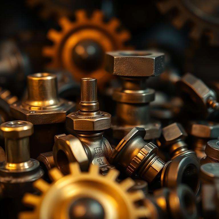 Sucata de bronze para reciclagem industrial na Serra Gaúcha